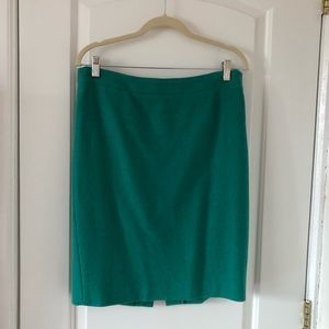J Crew Wool Pencil Skirt